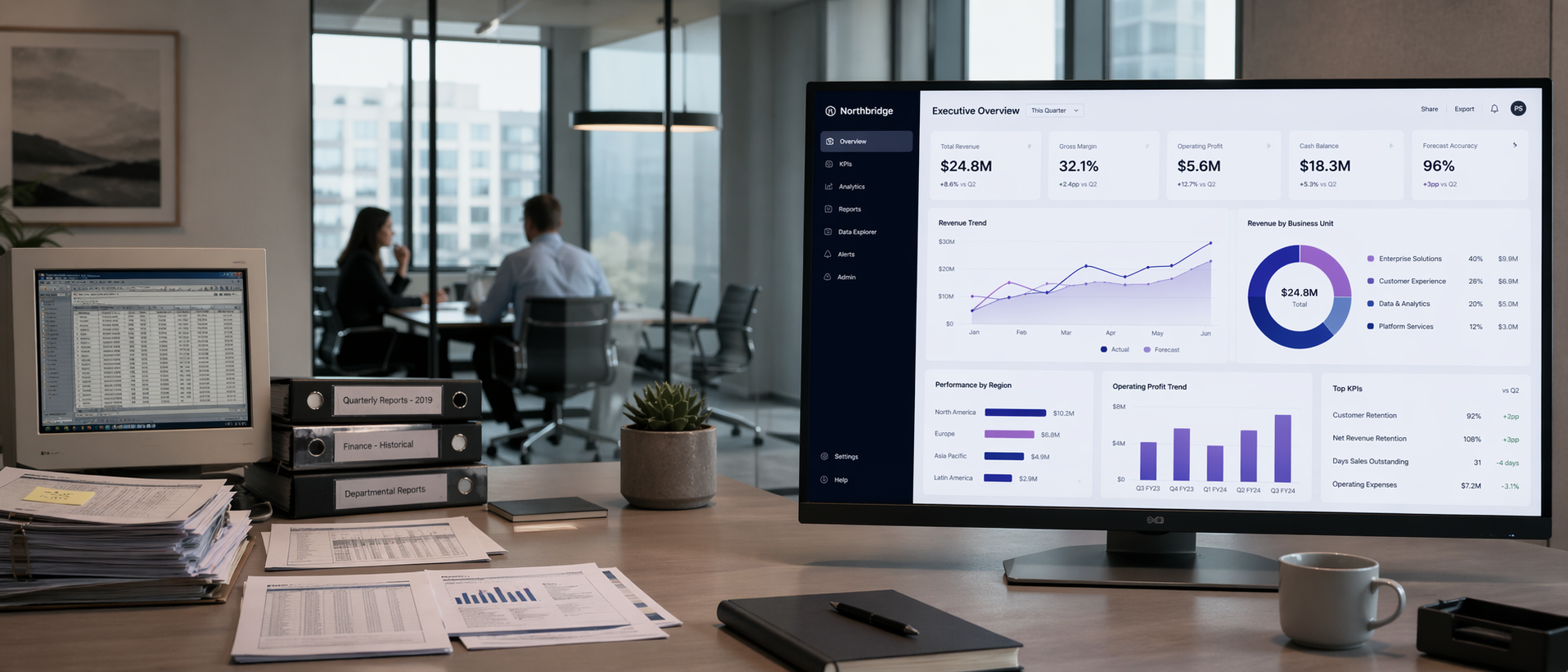 Legacy Reporting to Modern BI Platform featured case study image