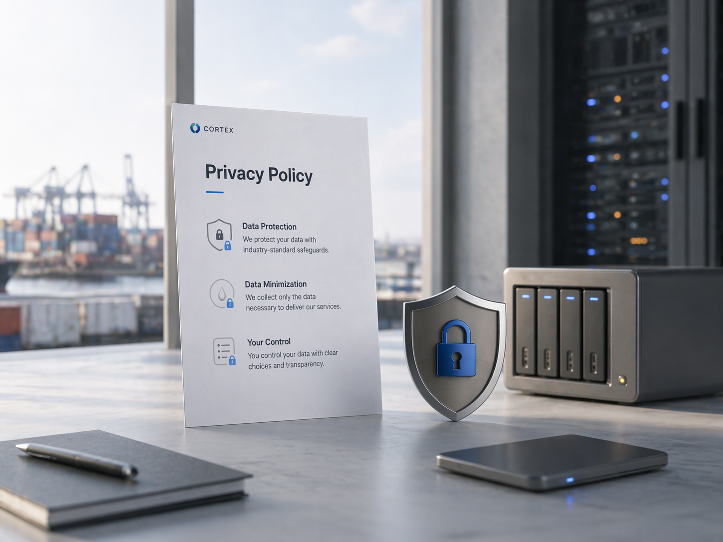 Privacy support illustration