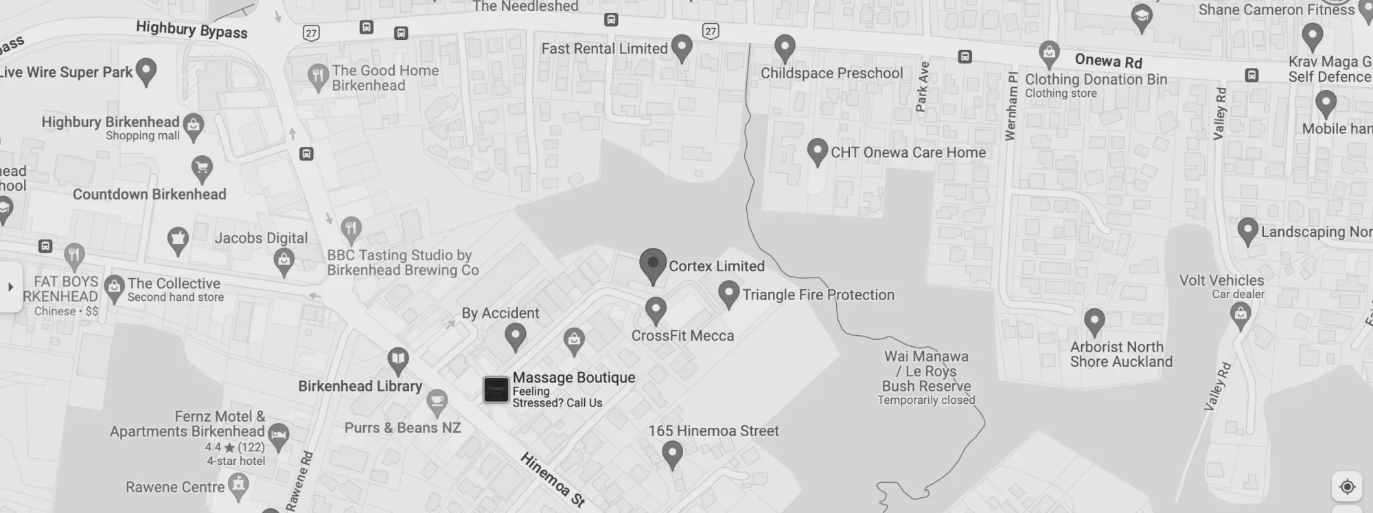 Cortex office map